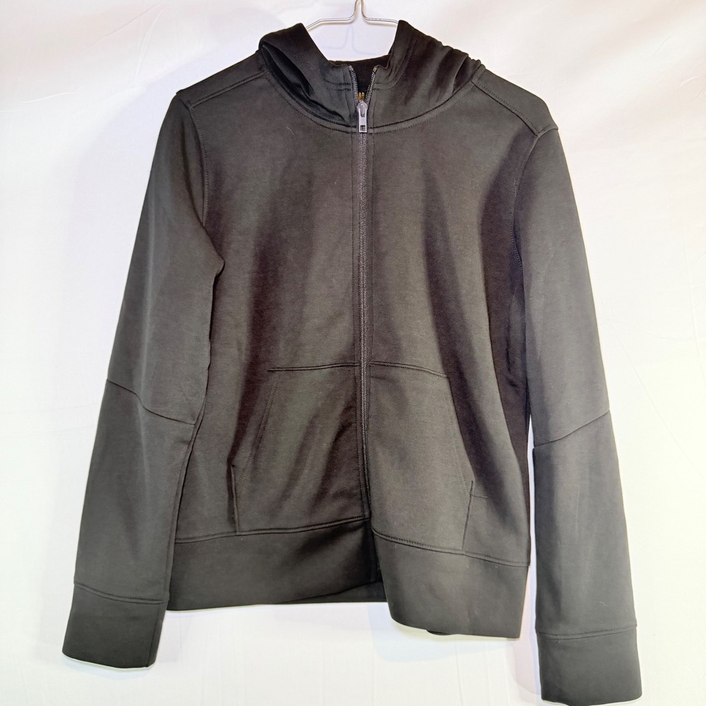 Member's Mark Boys Active Full Zip Hoodie Black XL 14/16 Sweatshirt